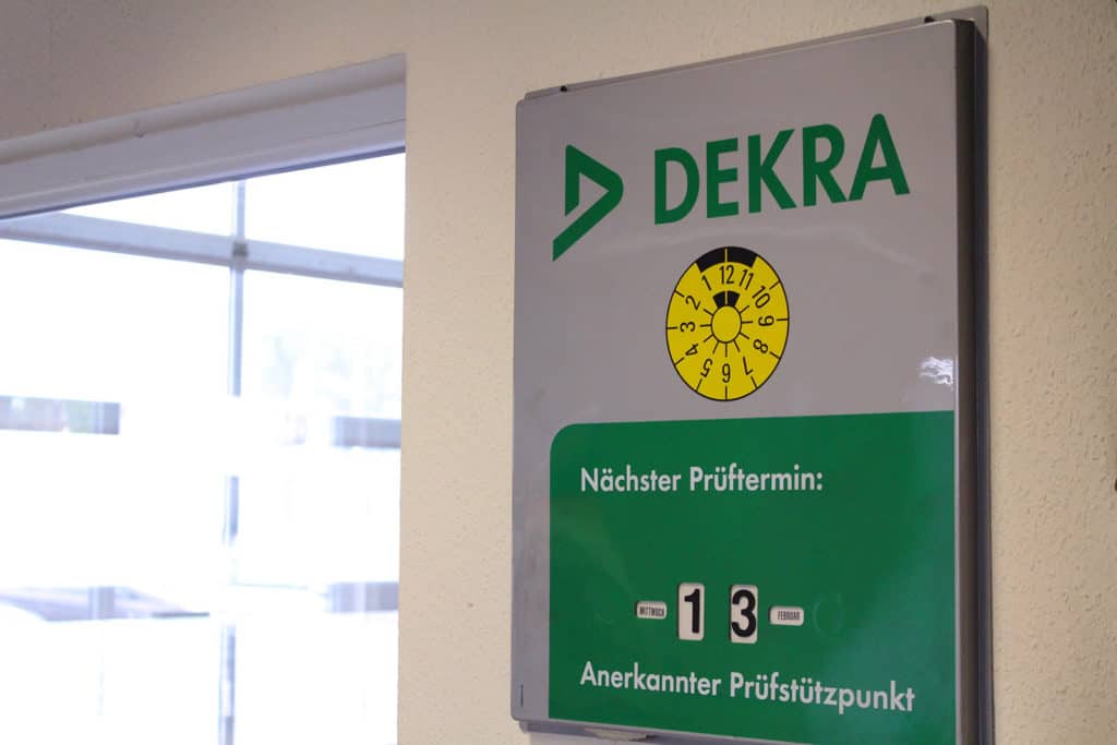 DEKRA Hauptuntersuchung